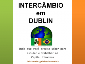 eBook Guia Intercâmbio em Dublin por Cristiane Magalhães de Almeida eBook Guia Intercâmbio em Dublin por Cristiane Magalhães de Almeida