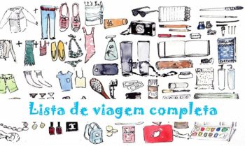 Lista de Viagem Completa - Check List Internacional