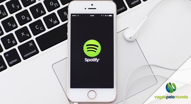 Spotify tem 363 vagas na Suécia, Estados Unidos e Inglaterra