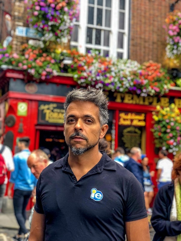 Marcelo Melo em Dublin IE Intercâmbio
