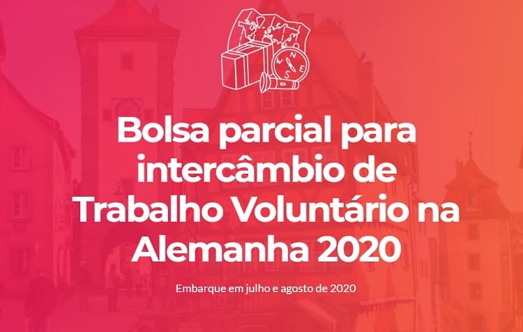 Bolsa parcial para intercâmbio de Trabalho Voluntário na Alemanha 2020 - AFS Intercultura Brasil