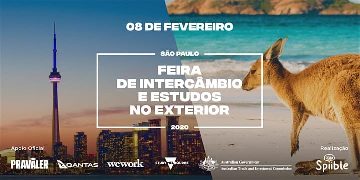 Feira de intercâmbio e estudos no exterior 2020