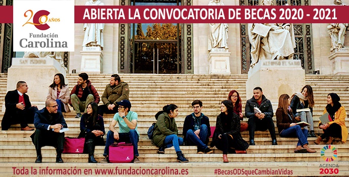 Fundação Carolina oferece 822 Bolsas de Estudos na Espanha 2020-2021