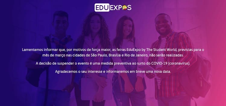 EduExpo by The Student World - Comunicado