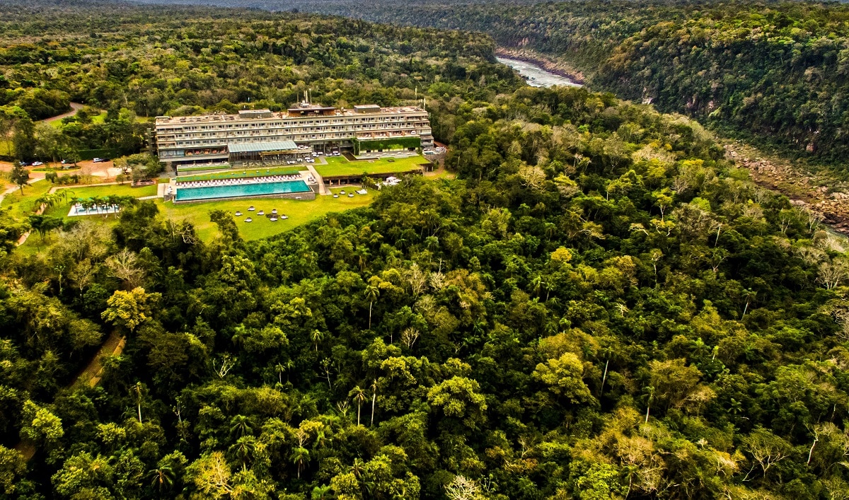  Gran Meliá Iguazú é o resort mais próximo das Cataratas do Iguaçu, com acesso direto por dentro do hotel, oferecendo uma experiência de luxo única Divulgação/Meliá Hotels International
