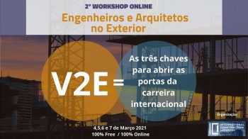 Workshop Engenheiros e Arquitetos no Exterior