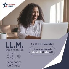 Maior evento gratuito de Mestrado em Direito oferece bolsas e cursos inovadores em 46 universidades dos EUA