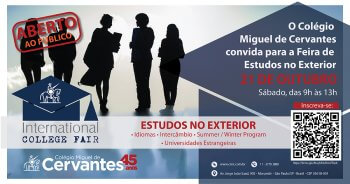1ª International College Fair - Feira de Estudos no Exterior