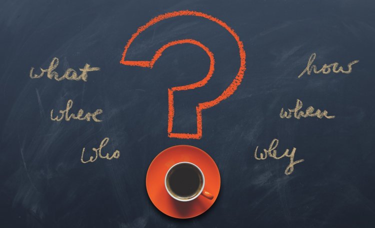 Você sabe quando usar Which vs What? ask, question mark, write