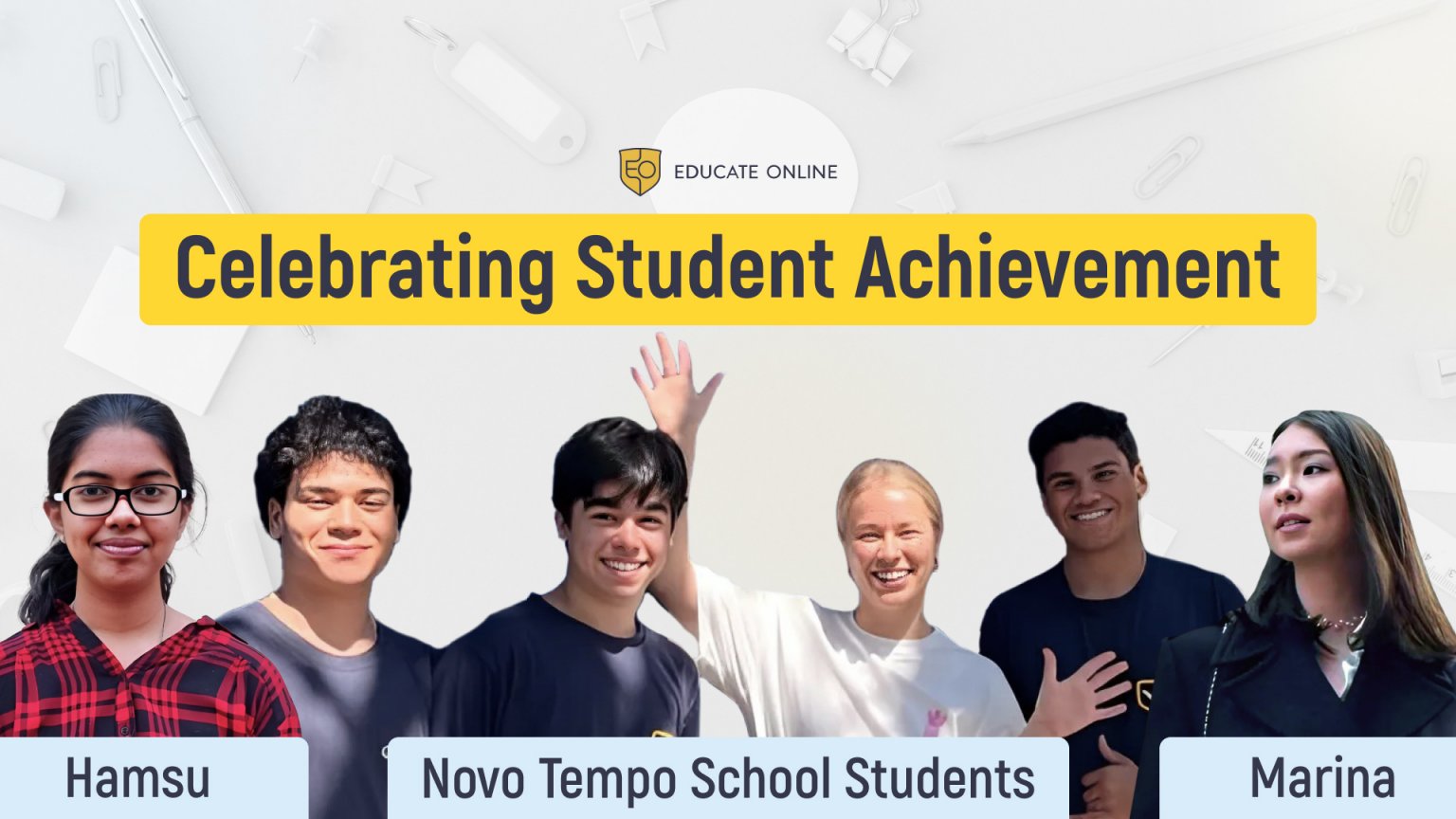 Descubra as Histórias Inspiradoras de Nossos Estudantes na Educate Online