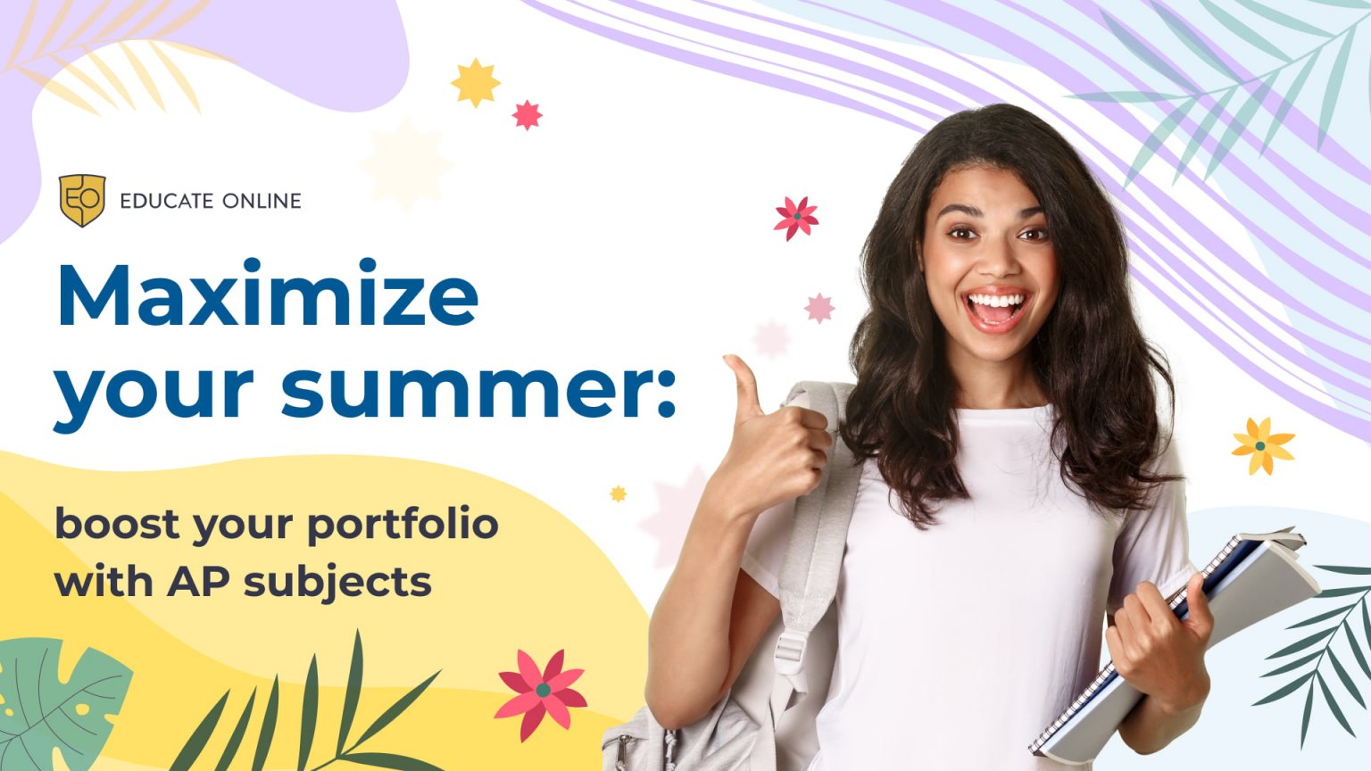 Maximize seu verão: impulsione seu portfólio com disciplinas AP 📚