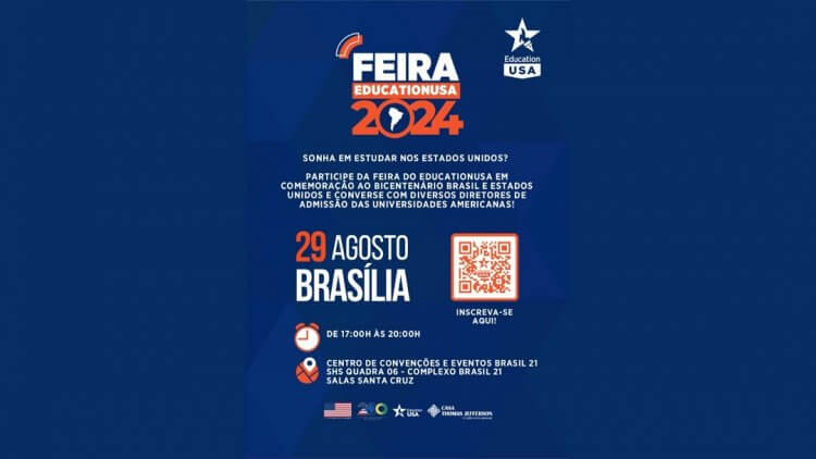 Quer melhorar o currículo? Feira gratuita abre oportunidades para brasileiros estudarem com bolsa nos EUA